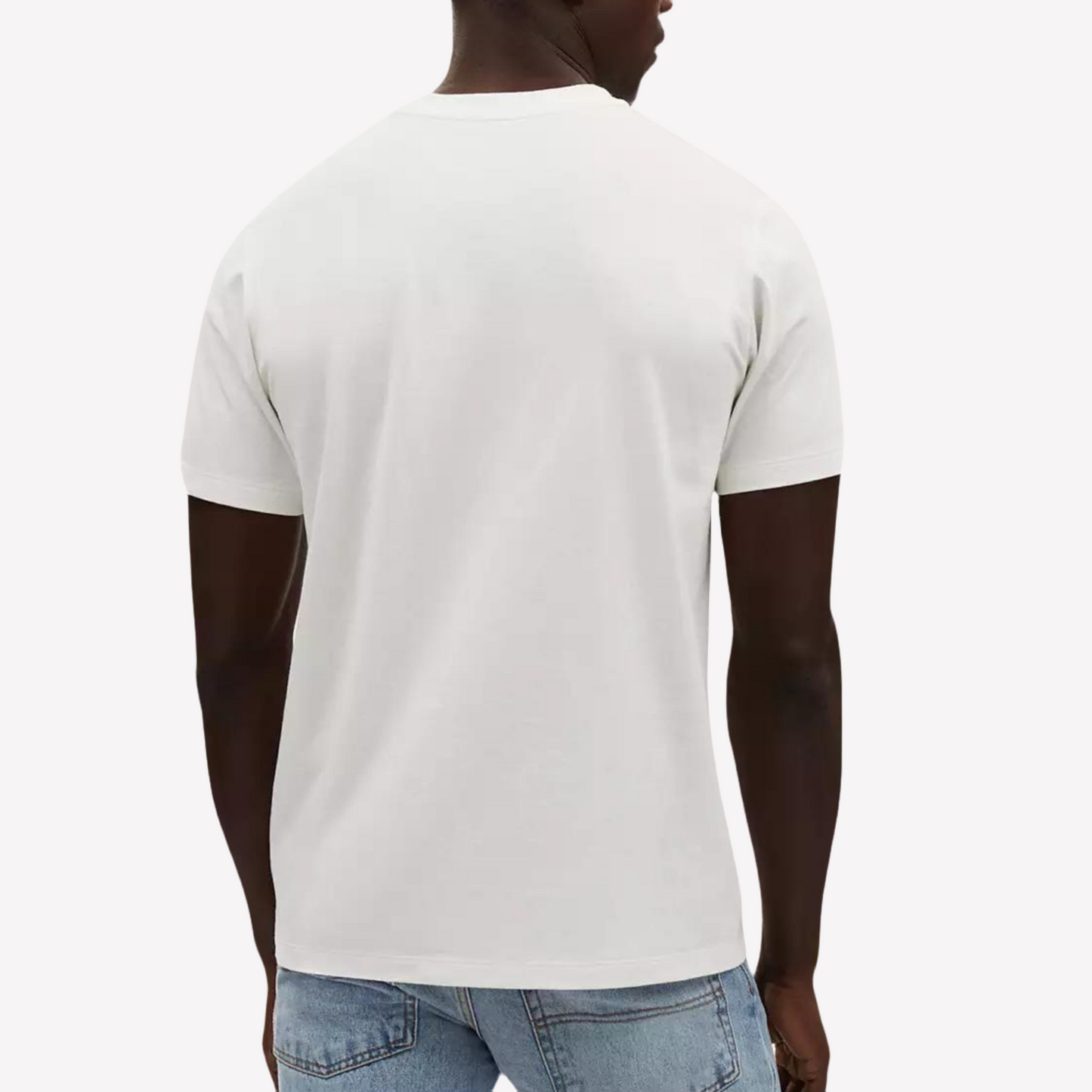 COACH Men Signature Square T Shirt In Organic Cotton - White