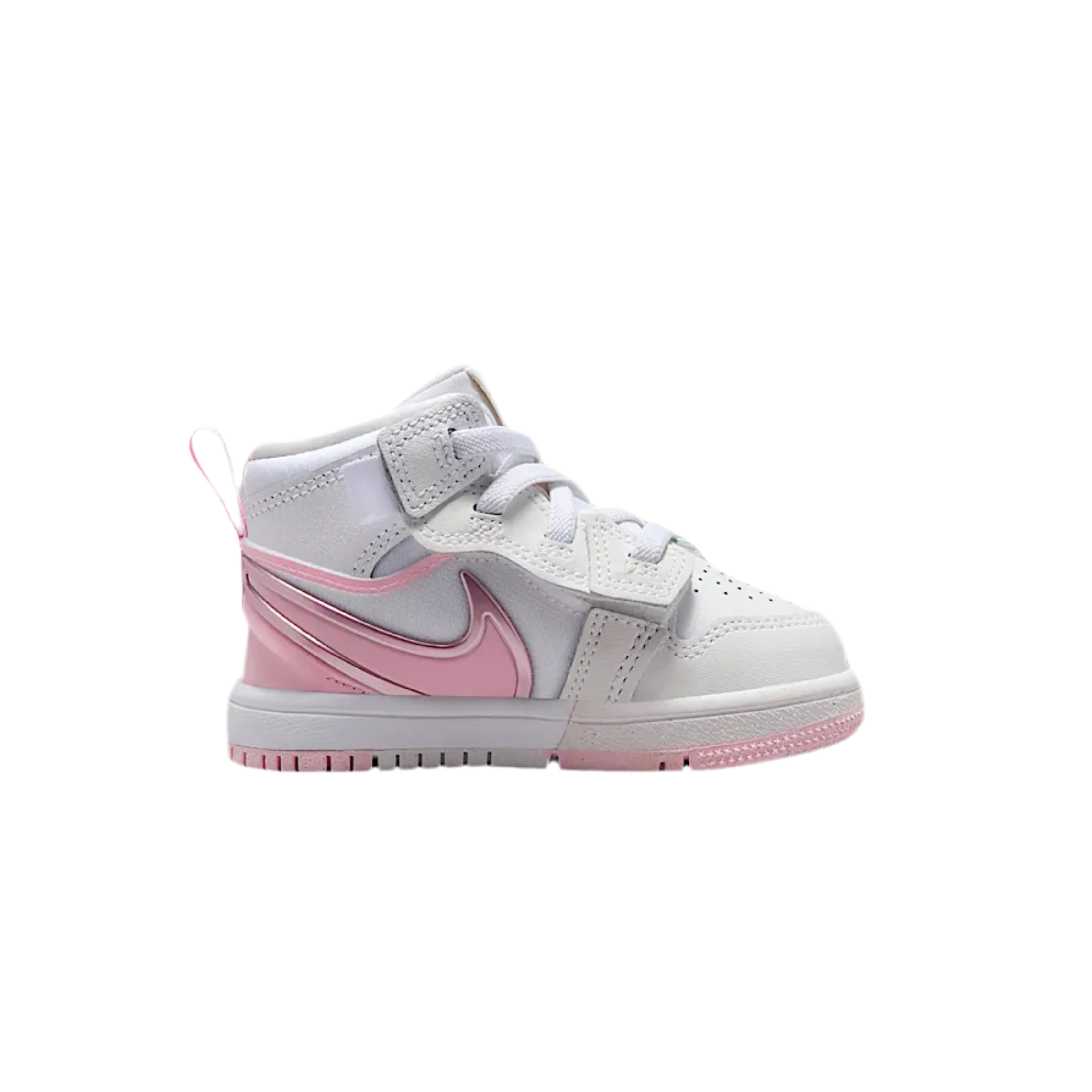 Nike Girls Toddler Jordan 1 Mid RM EasyOn - Pink Foam