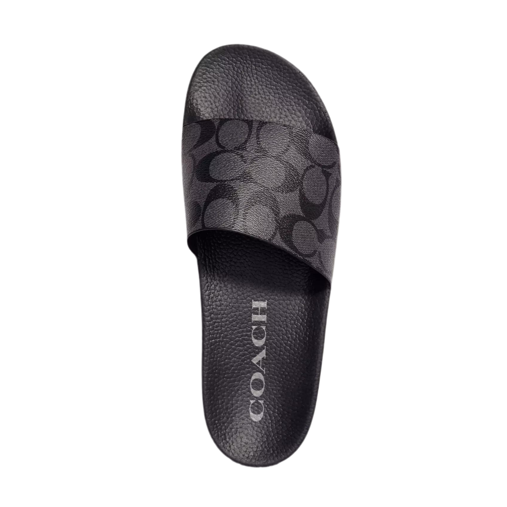 COACH Men's Signature Sandals - Black
