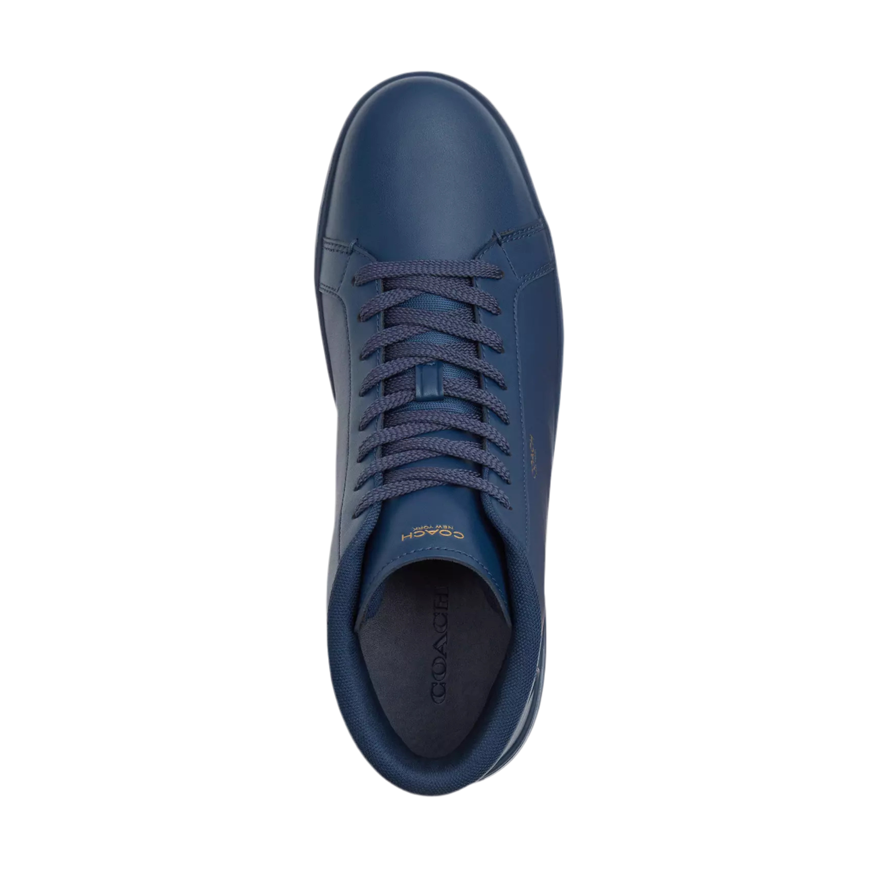 COACH Men's High Line High Top Sneaker - Deep Blue