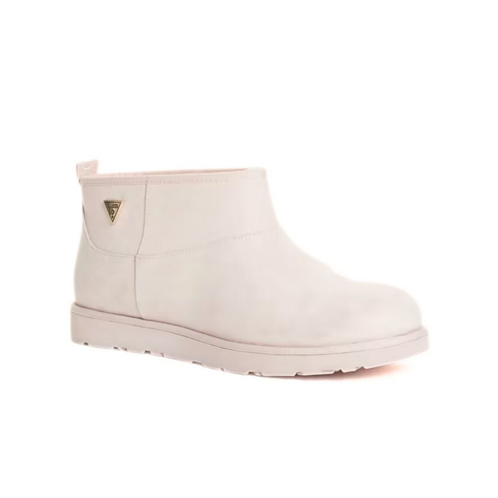Guess Women Sylas Mini Shearling Boots Medium Pink MR Shoes