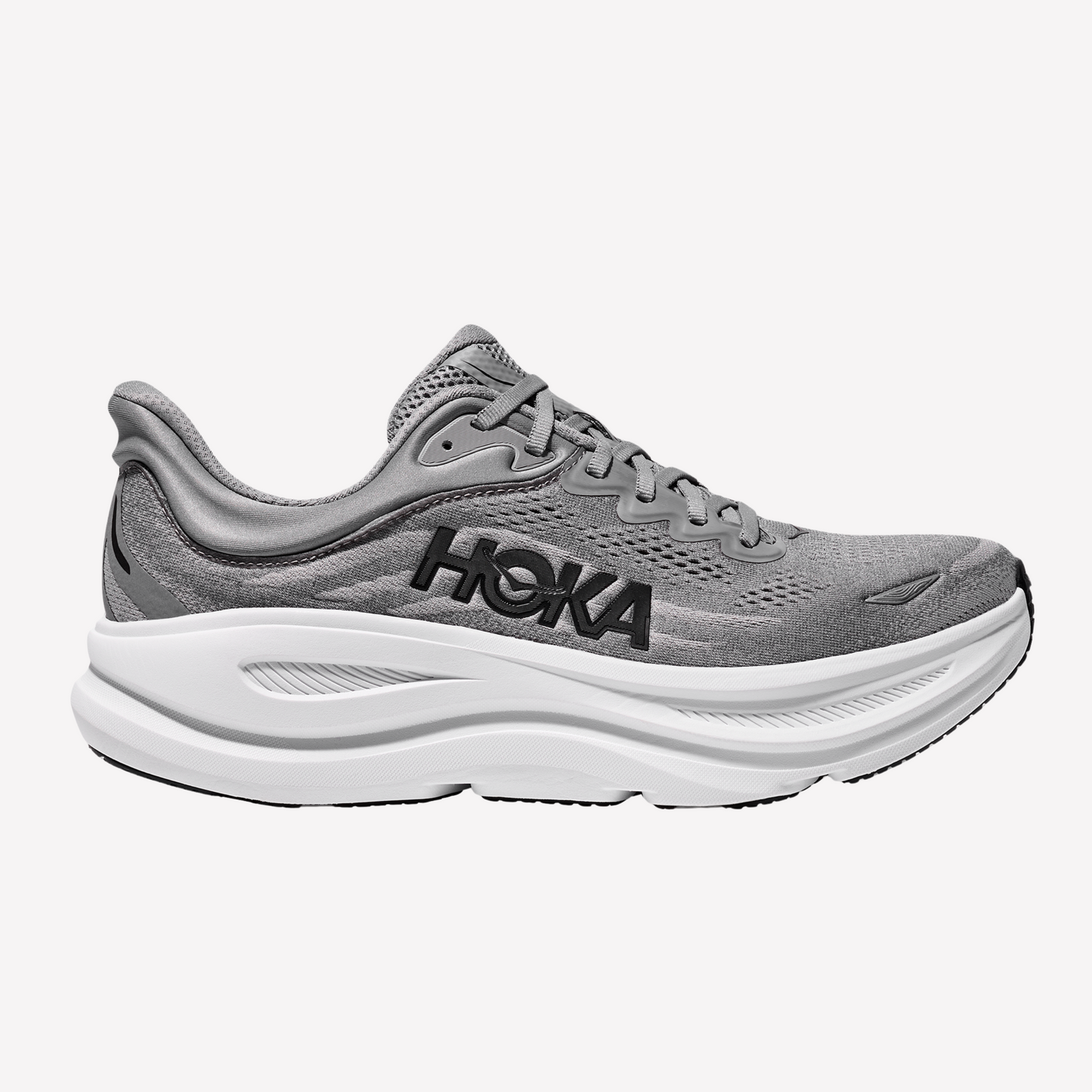 Hoka Men Bondi 9 - Grey White