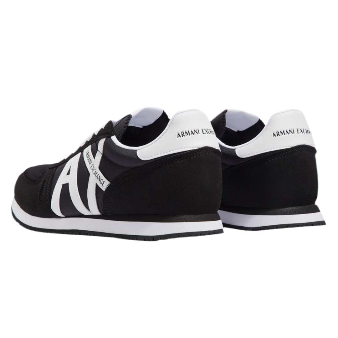 Armani Exchange Men's Logo Sneaker - Black