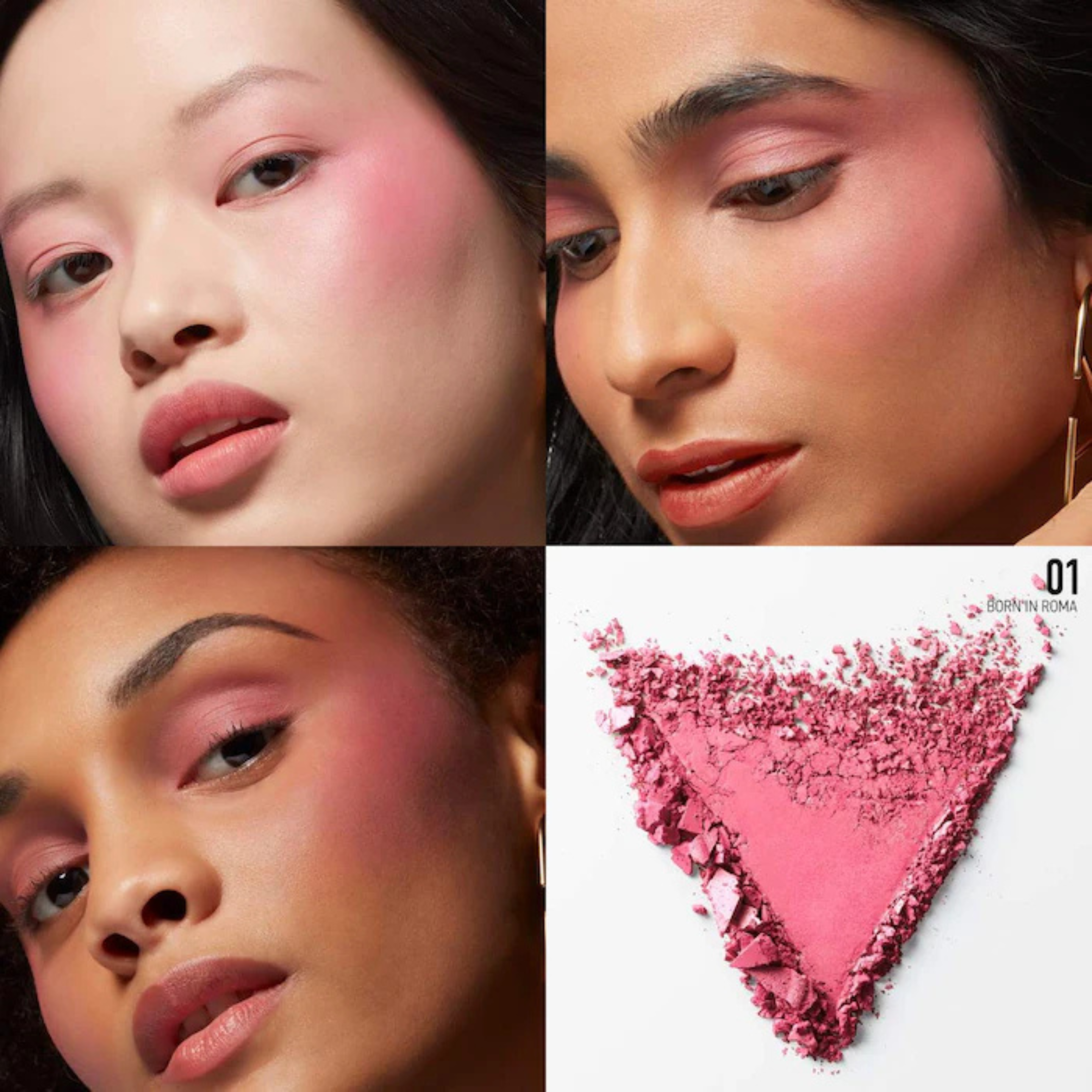 Valentino Eye2Cheek Eyeshadow and Blush - 01 Born In Roma