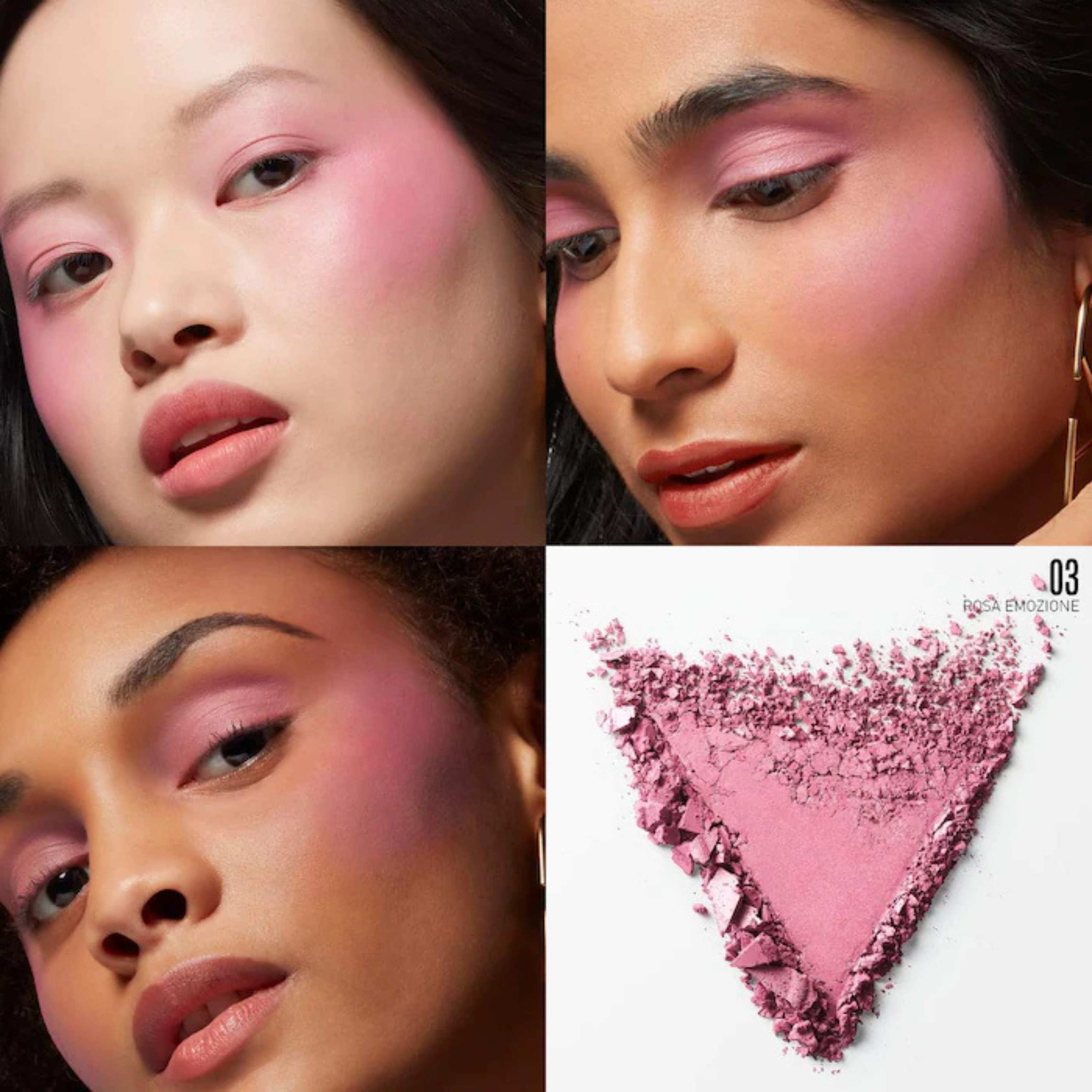 Valentino Eye2Cheek Eyeshadow and Blush - 03 Rosa Emozione