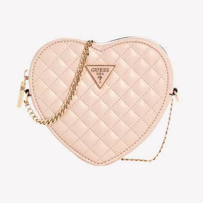 Guess Rainee Heart Crossbody - Pink