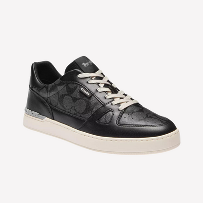 COACH Men's Clip Court Sneaker - Black