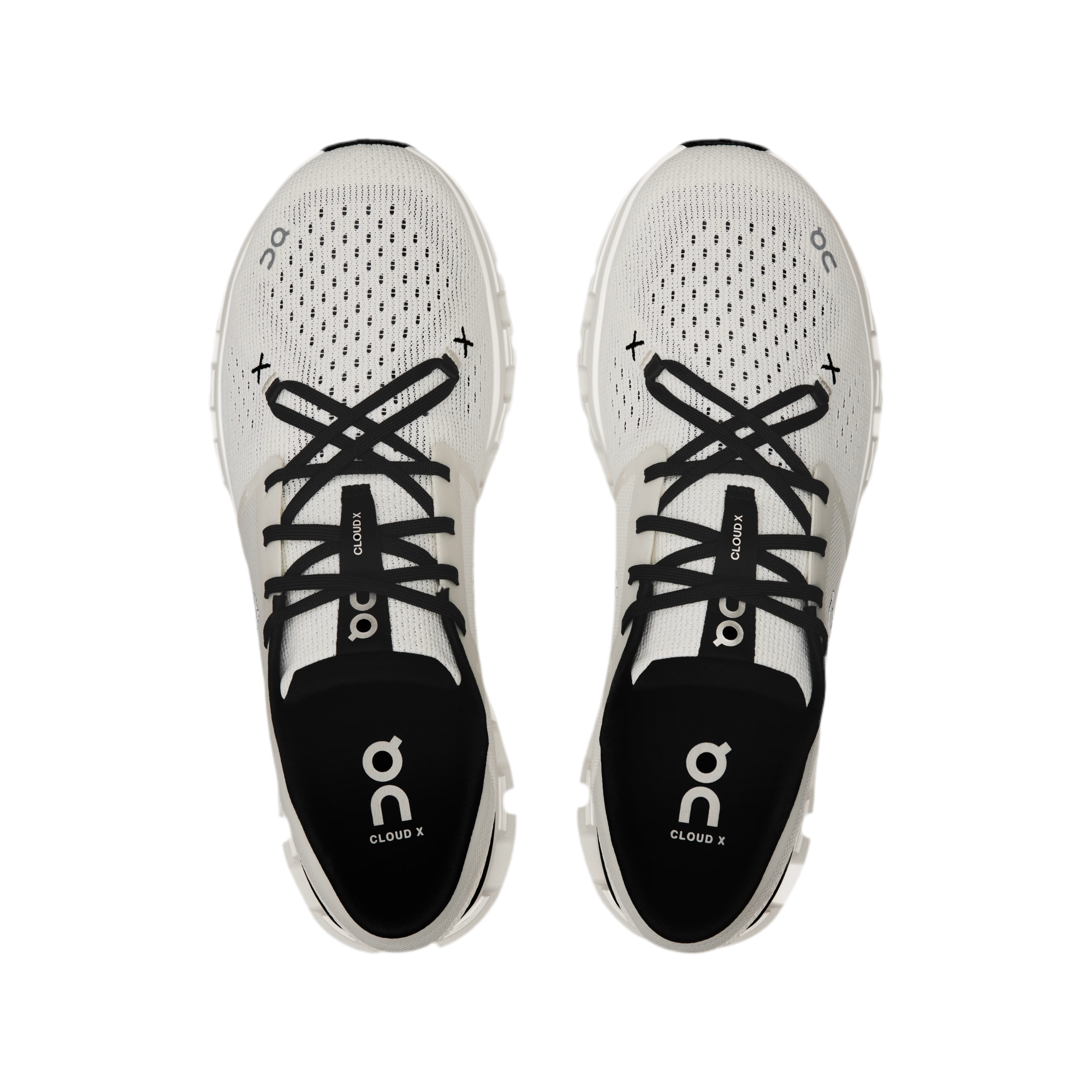ON Men Cloud X 4 - Ivory Black