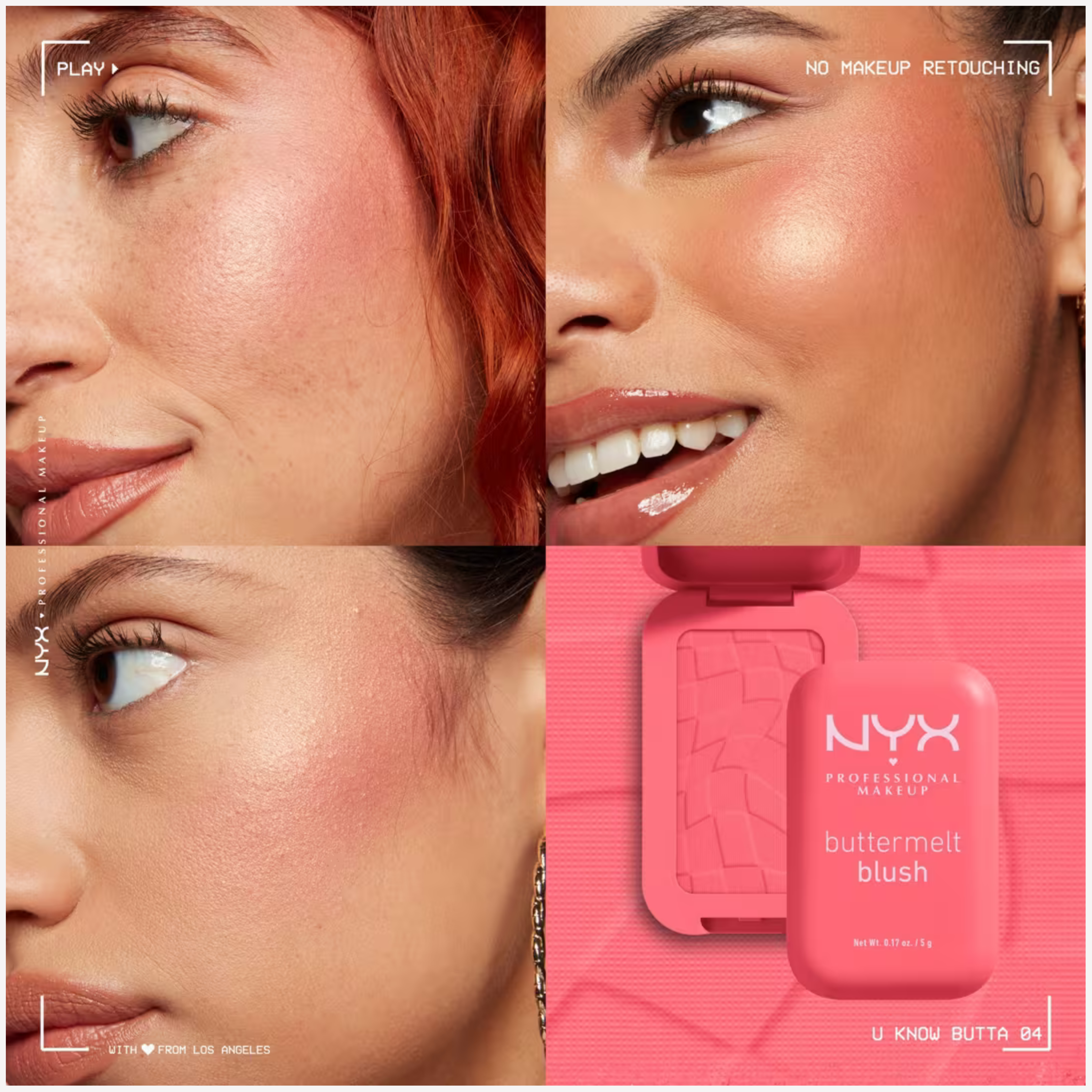 NYX Buttermelt Pressed Powder Blush - U Know Butta