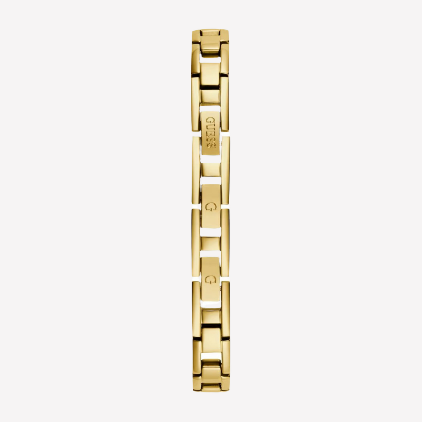 Guess Women Cutout Bracelet Analog Watch - Gold