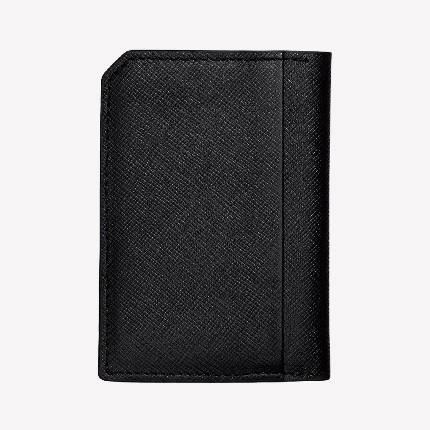 Calvin Klein Refined Saffiano Compact Wallet - Black