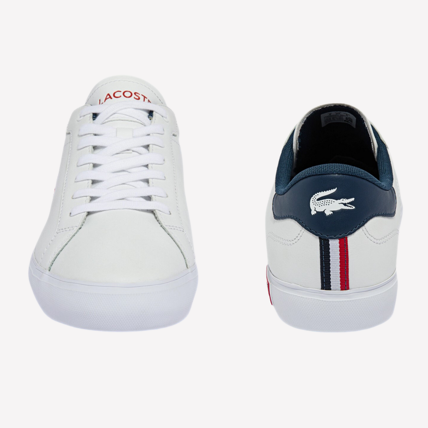 Lacoste Women Powercourt Leather - Blue Multi