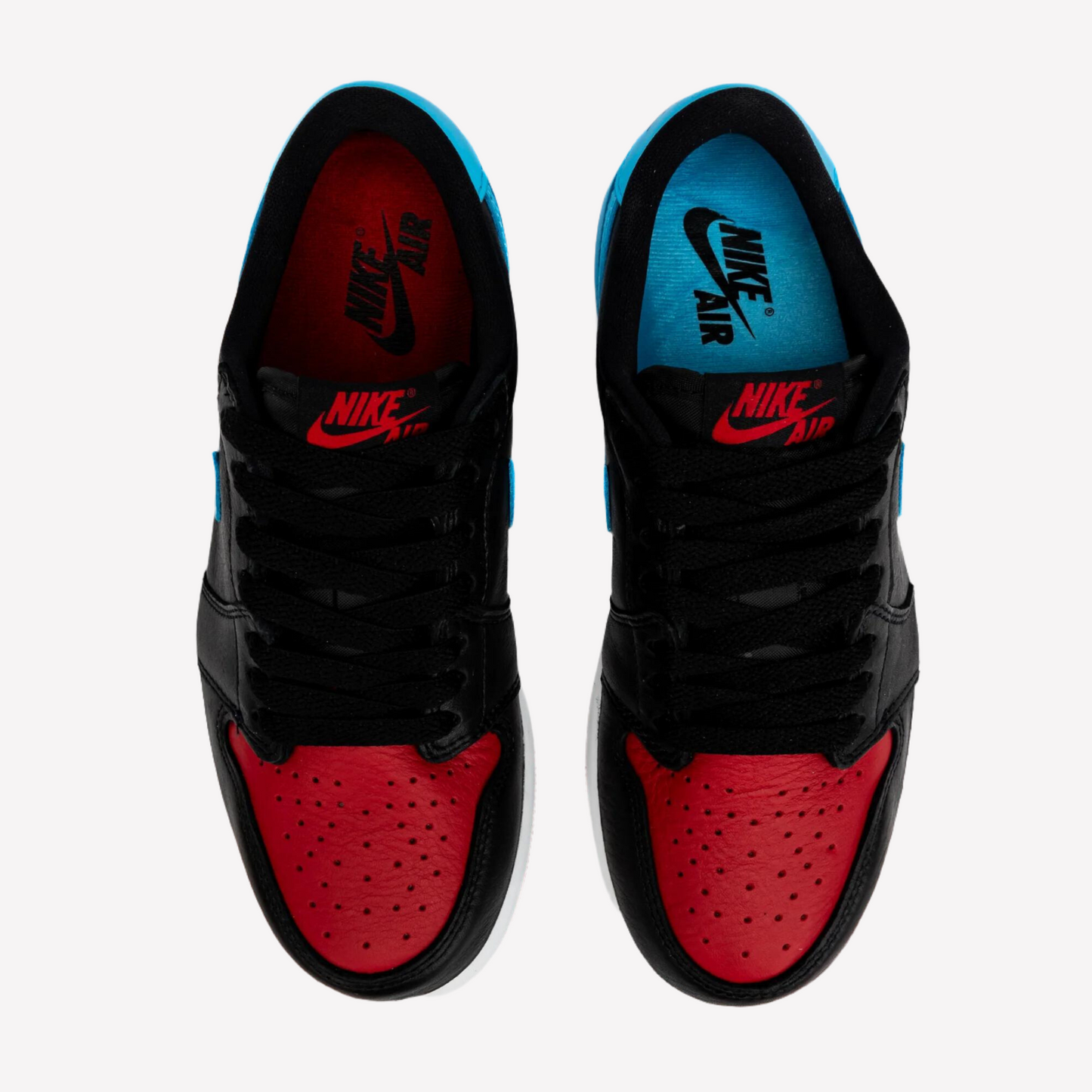 Nike Women's Air Jordan 1 Low - Black Blue Red