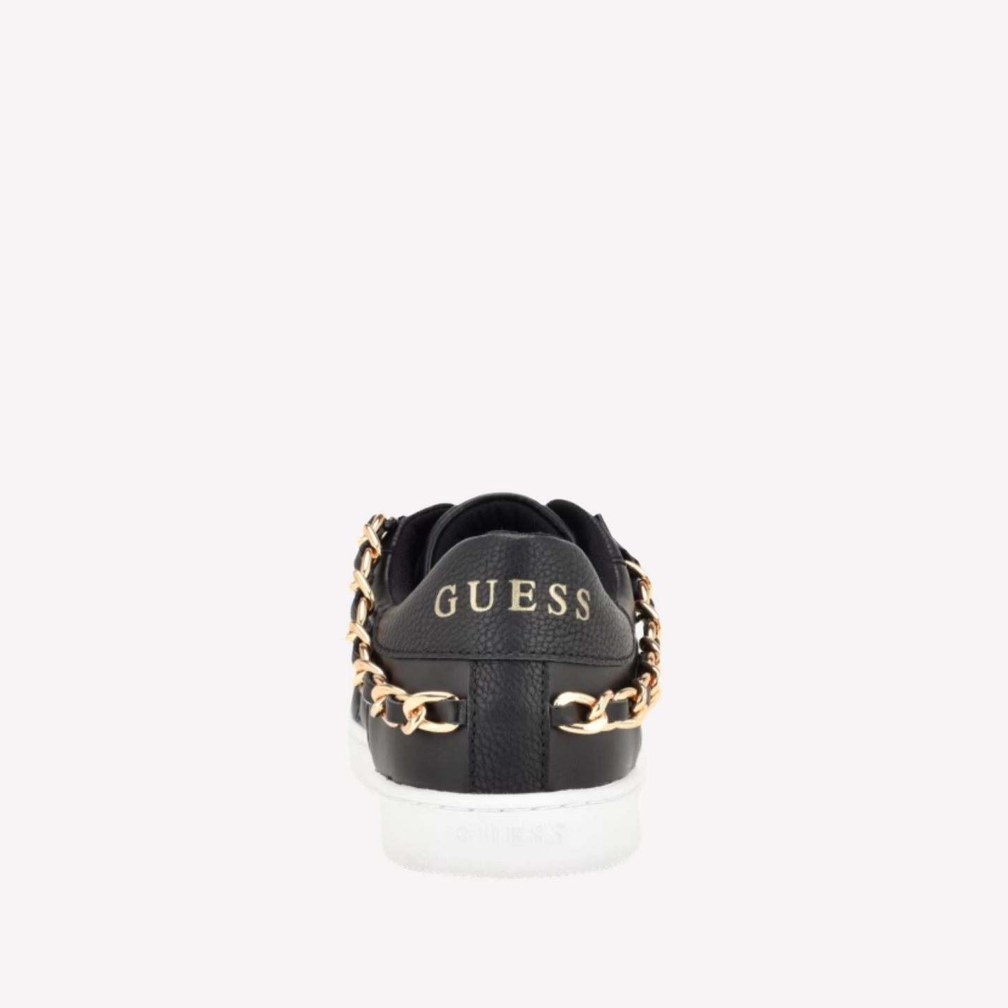 Guess Women Reney Chain Quilted Sneakers - Black