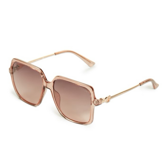 Guess Women Oversize Squared Sunglasses - Rose Gold