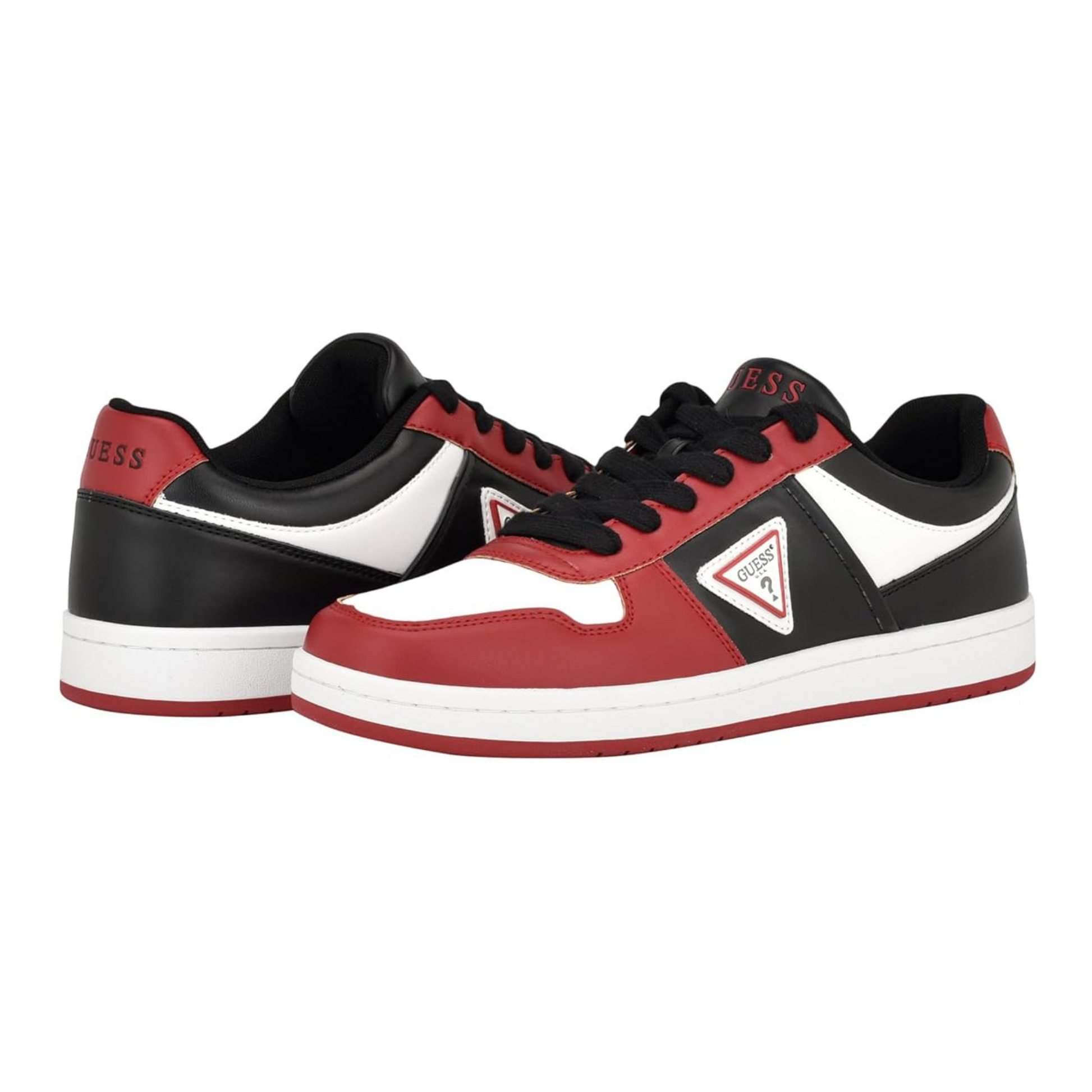 Guess Men Lelford Sneaker Red Multi MR Shoes Accessories