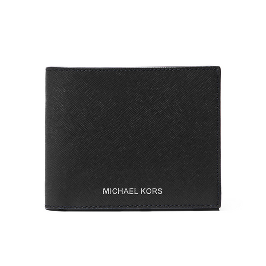 Michael Kors Harrison Saffiano Leather Wallet - Black