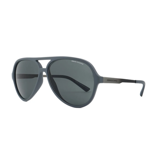 Armani Exchange Men Pilot Sunglasses - Gray
