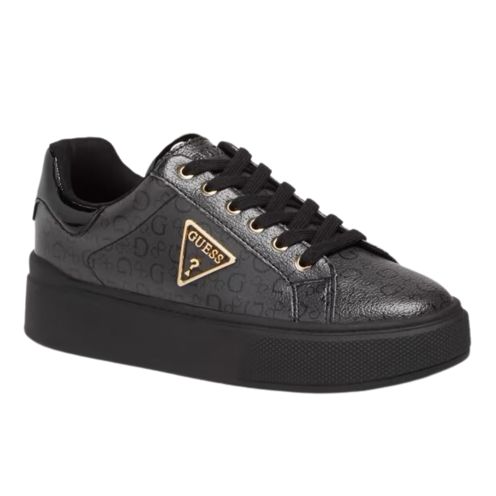 Guess sneakers black deals