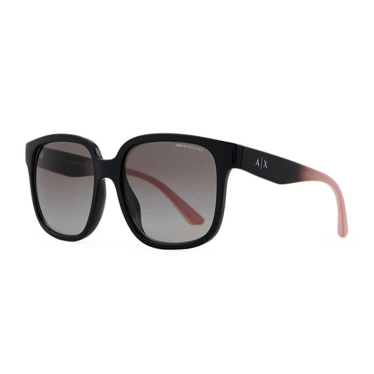 Armani Exchange Women Square Shaped Sunglasses - Black