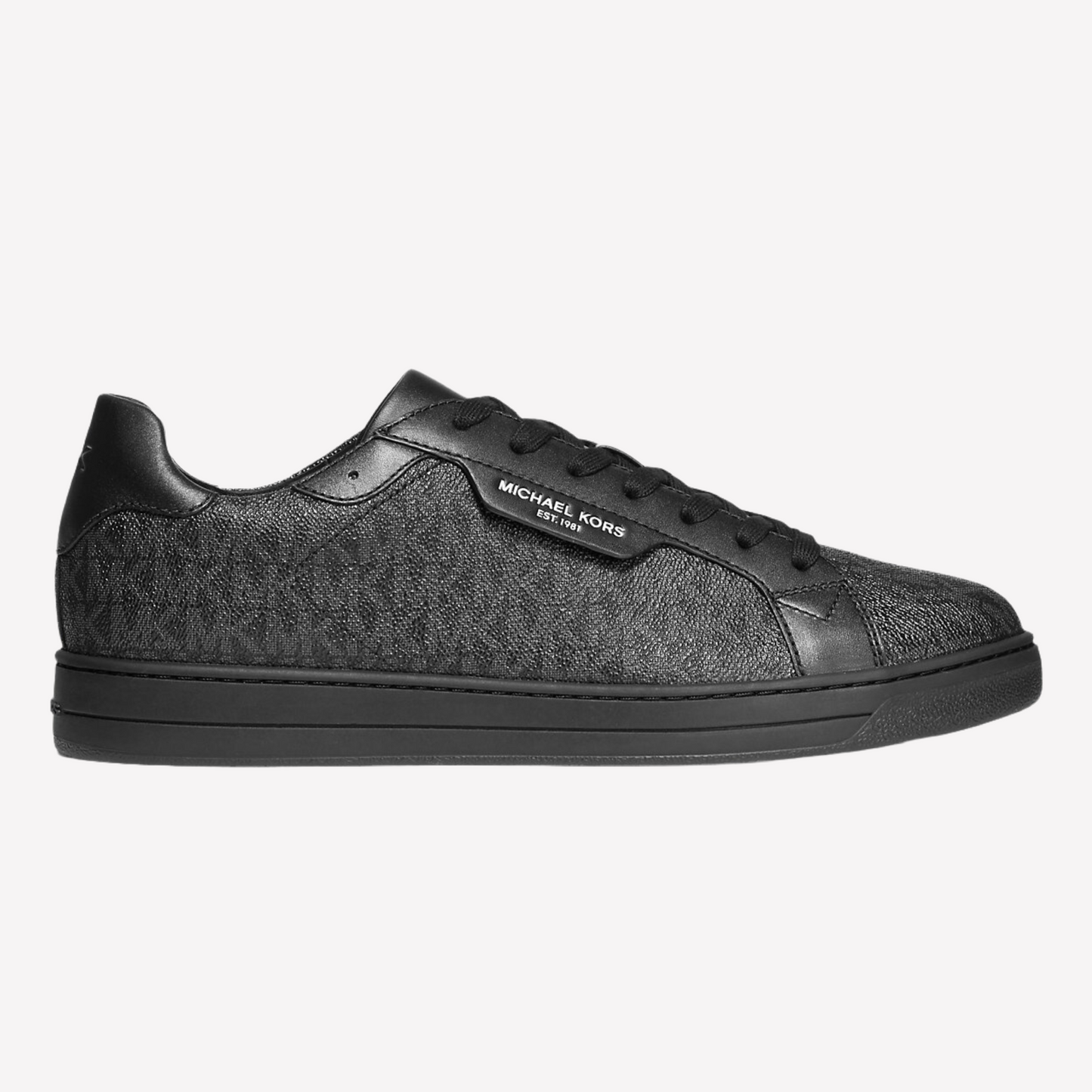 Michael kors sneakers black and white discount