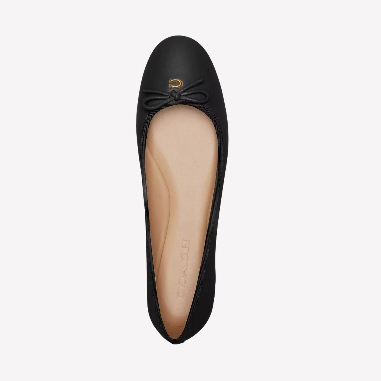 COACH Women's Abigail Flat - Black