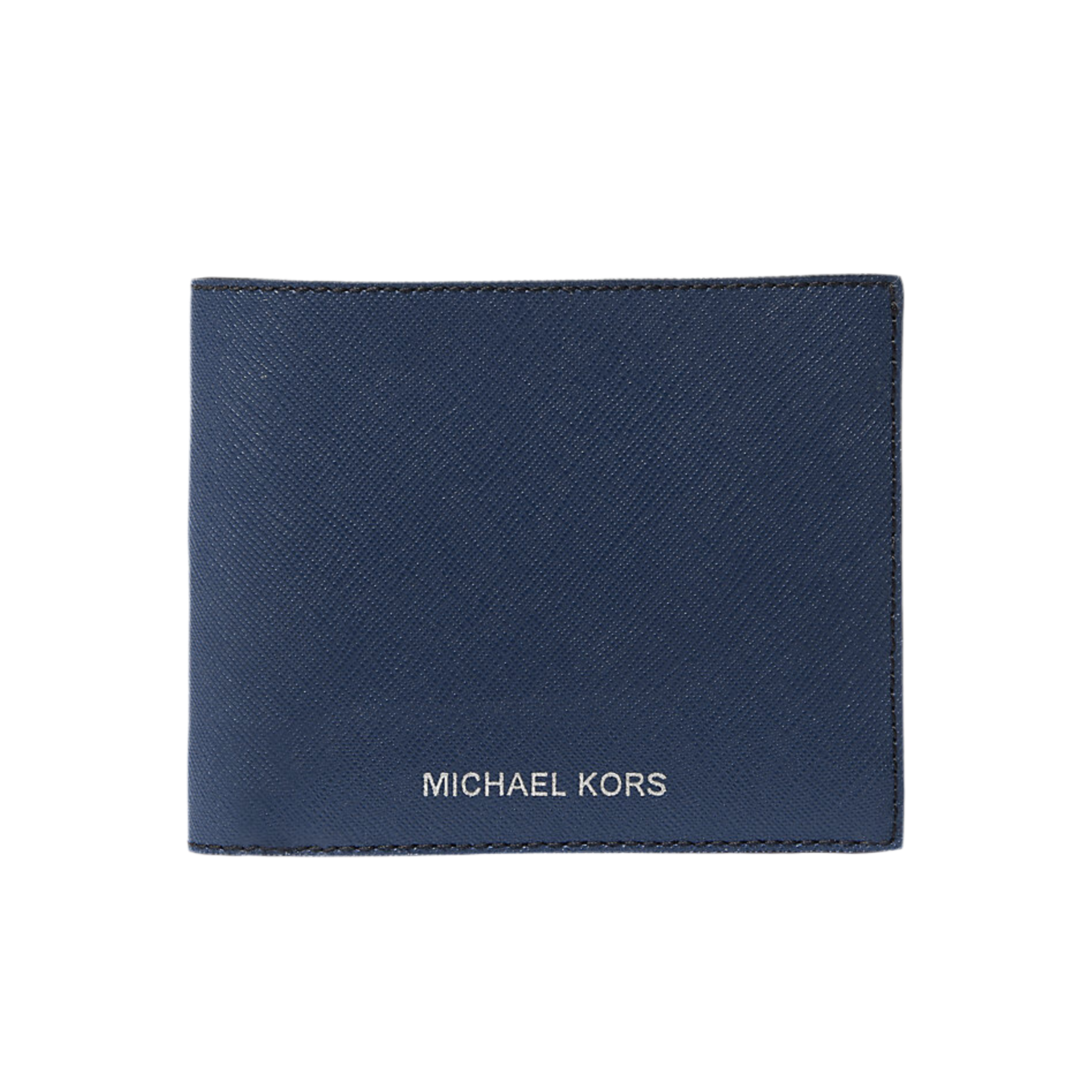 Michael Kors Harrison Saffiano Leather Wallet - Navy