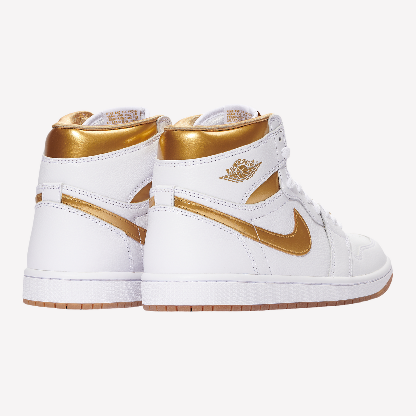 Nike Women's Jordan AJ1 High Remastered - Gold