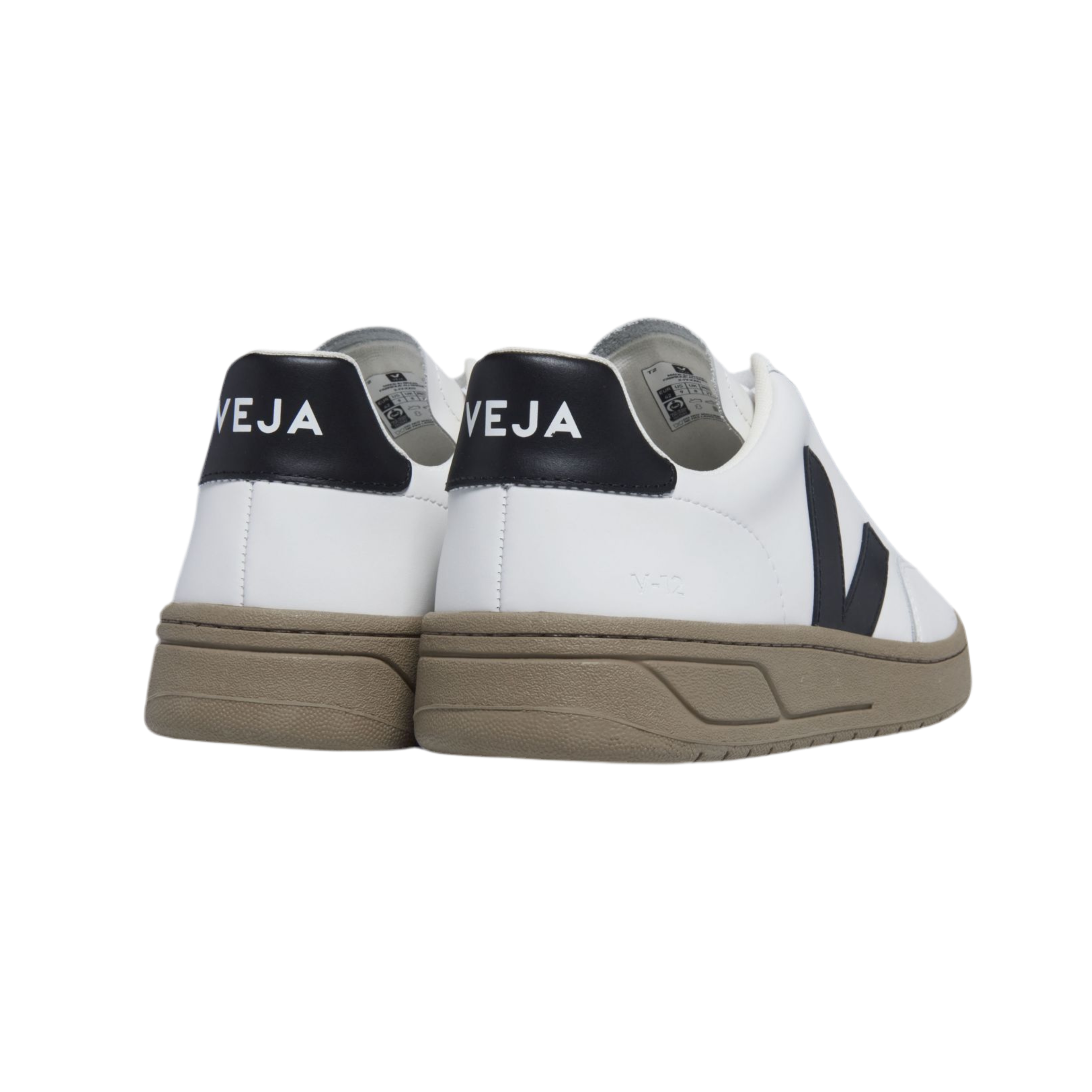 Veja Men V-12 - White Black Dune