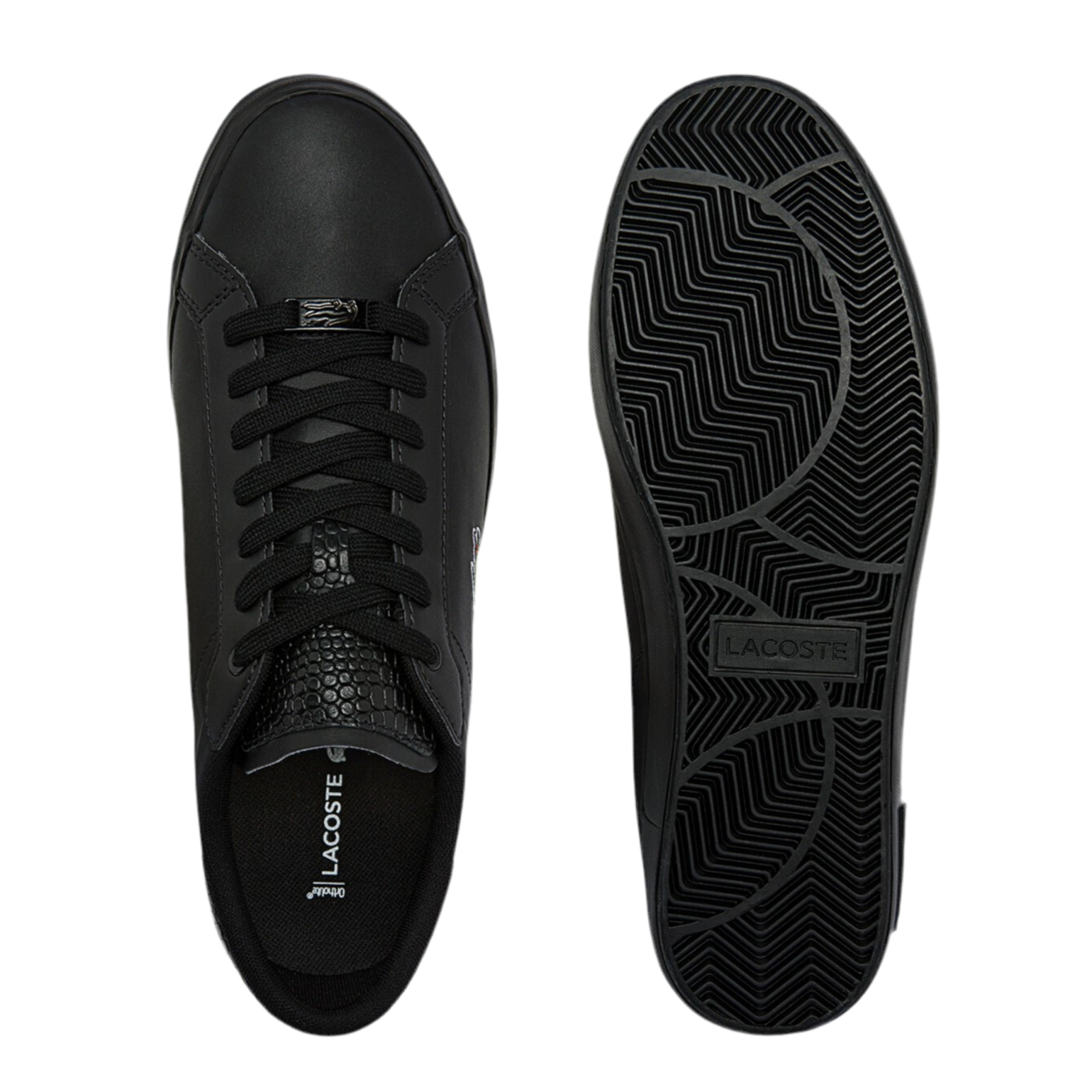 Lacoste Men Powercourt Leather - Black