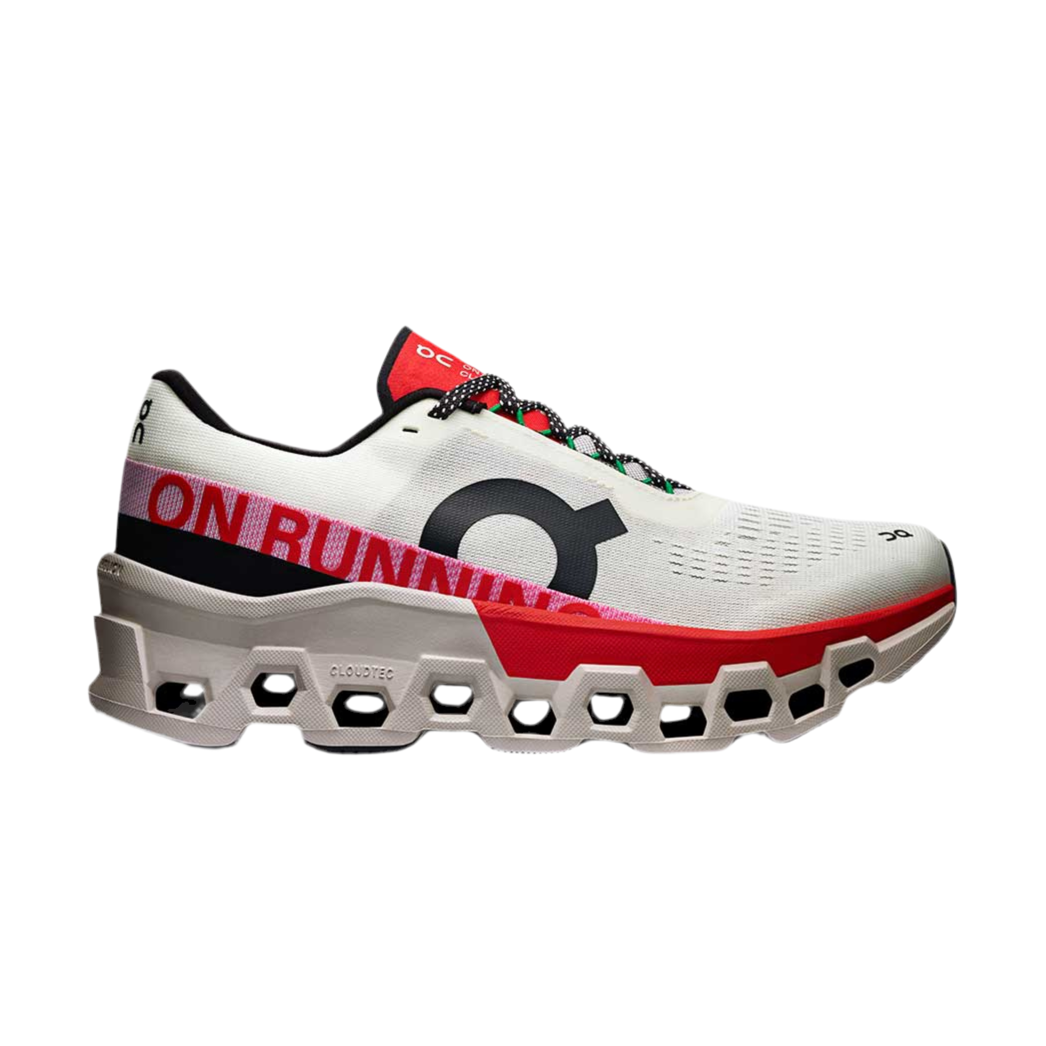 ON Men Cloudmonster 2 - Ivory Red