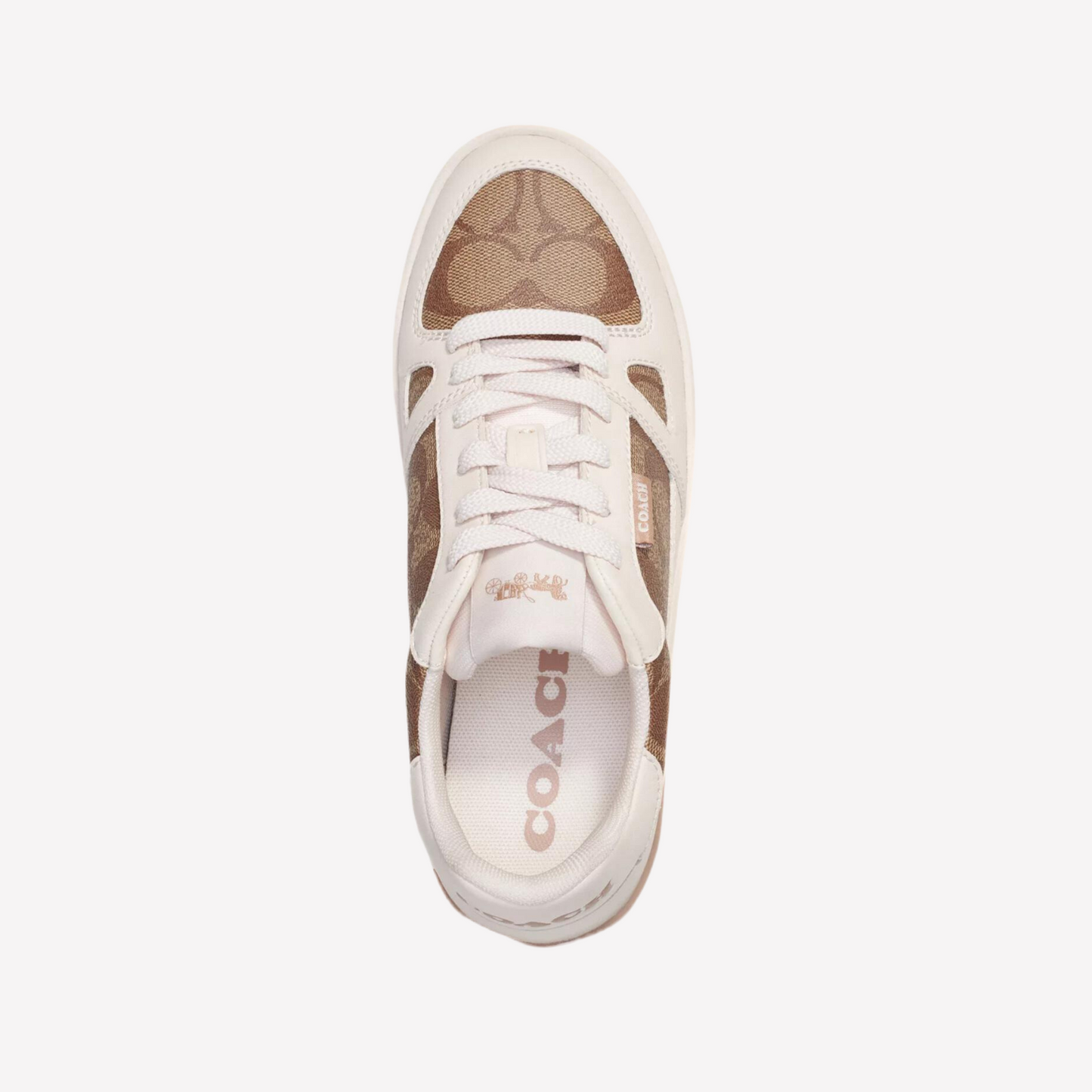 COACH Women's Clip Court Sneaker - Khaki