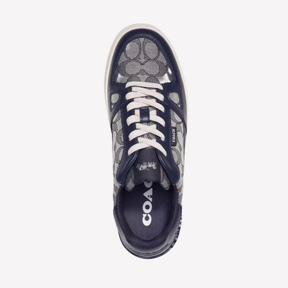 COACH Men's Clip Court Sneaker - Midnight Navy