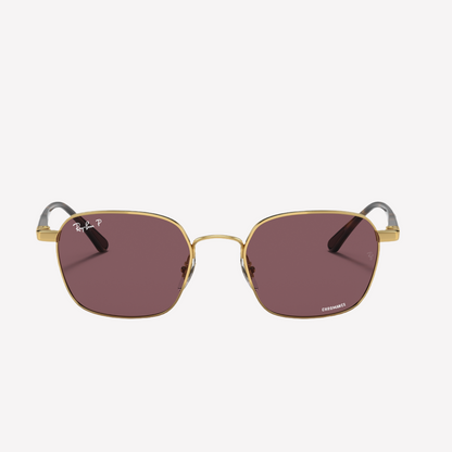 Ray-Ban Men Rb3664ch Chromance Sunglasses - Chromance Gold