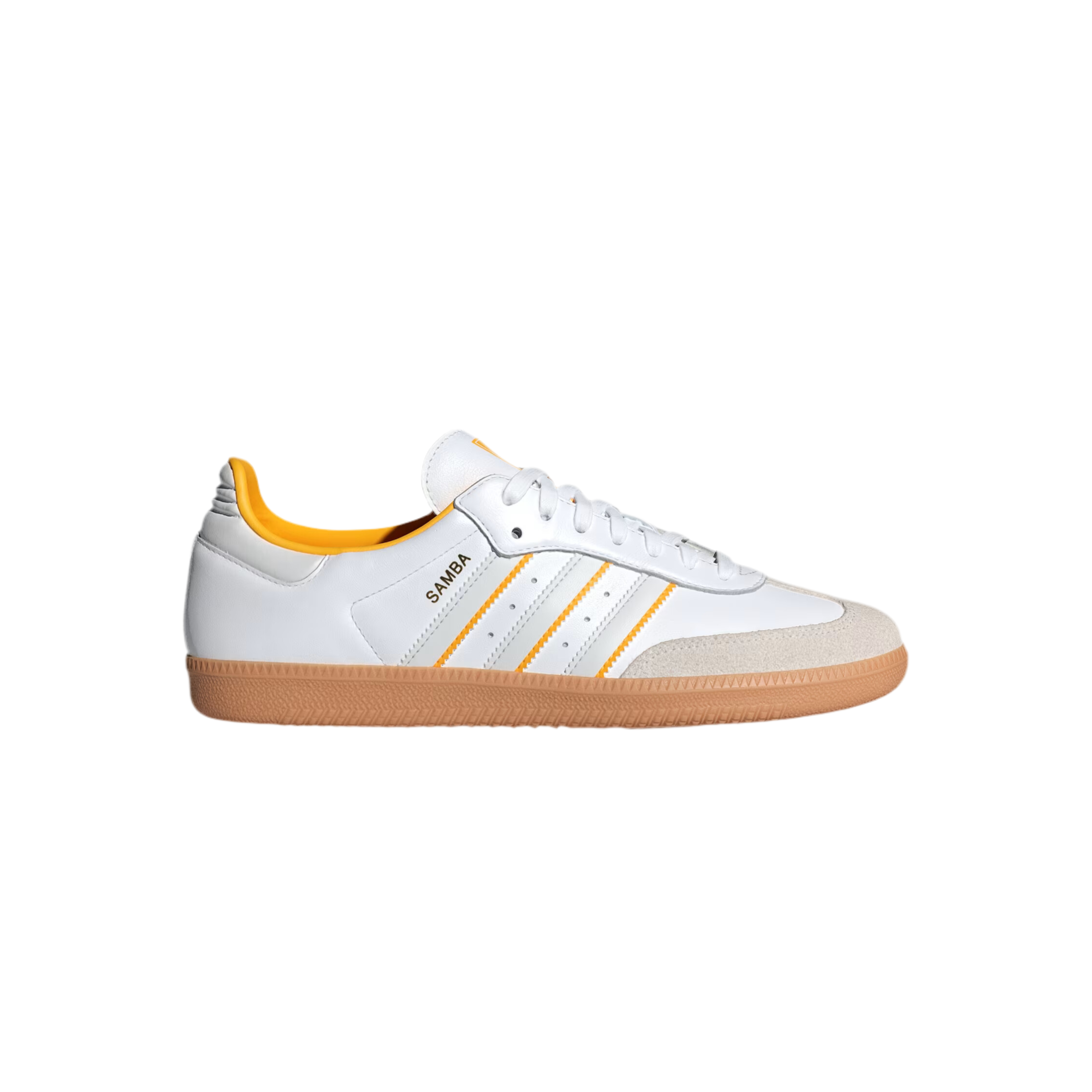 Adidas Men Samba OG - White Crew Yellow