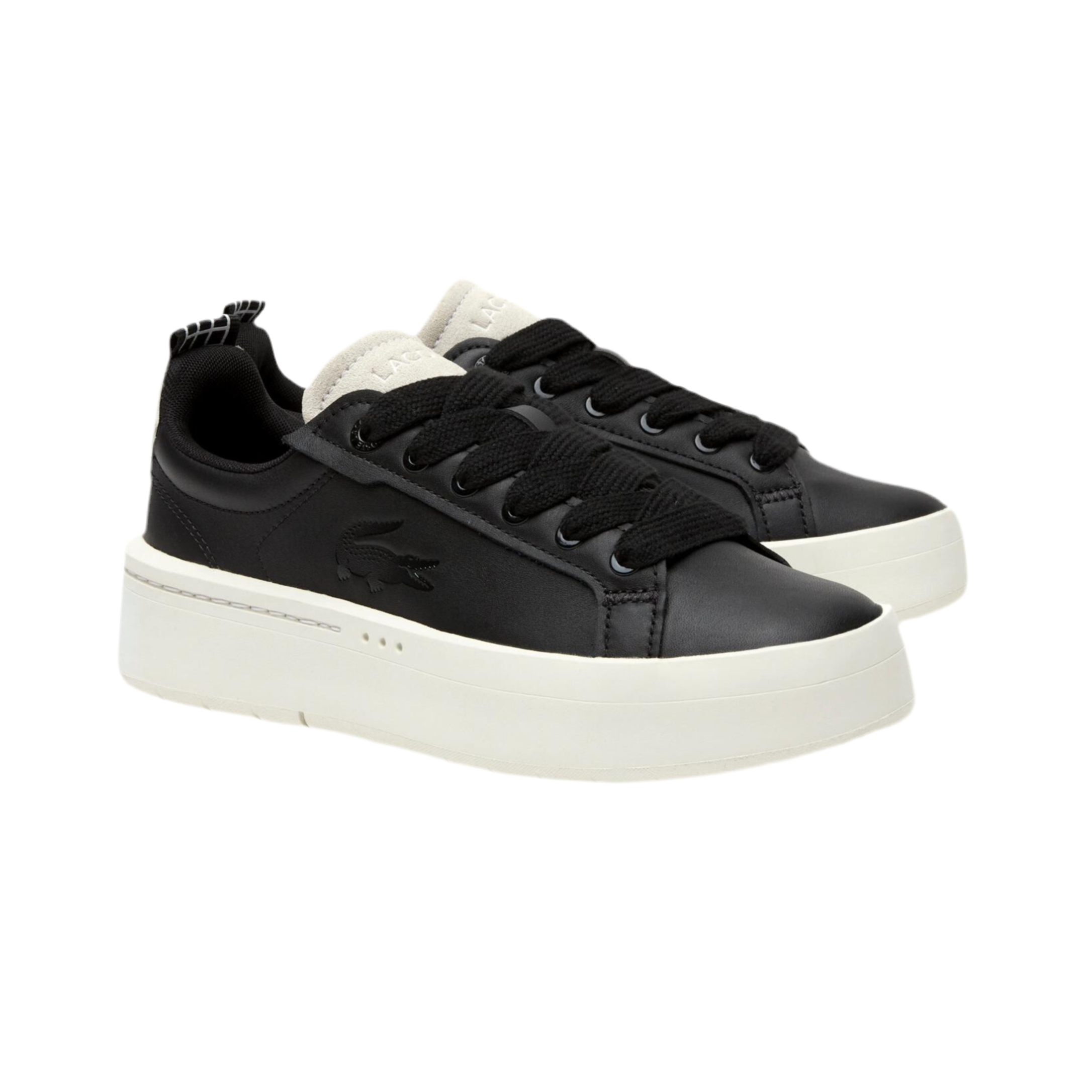 Lacoste Women Carnaby Platform - Black White