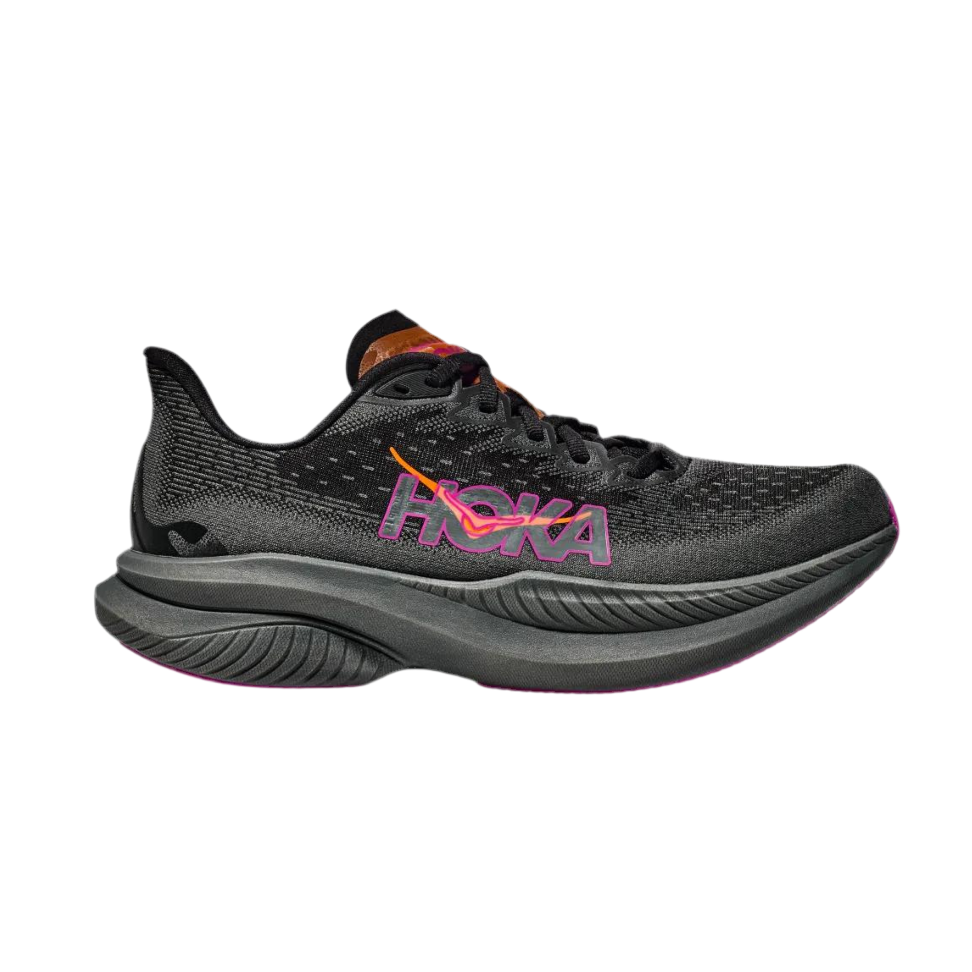 Hoka Women Mach 6 - Black Fuchsia