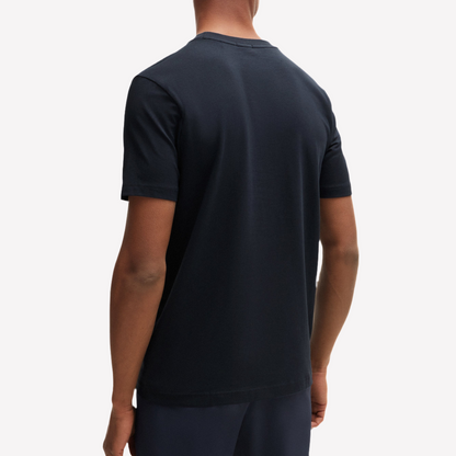 Hugo Boss Men Stretch Cotton T-Shirt - Dark Blue