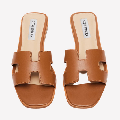 Steve Madden Women Hadyn Sandal - Cognac