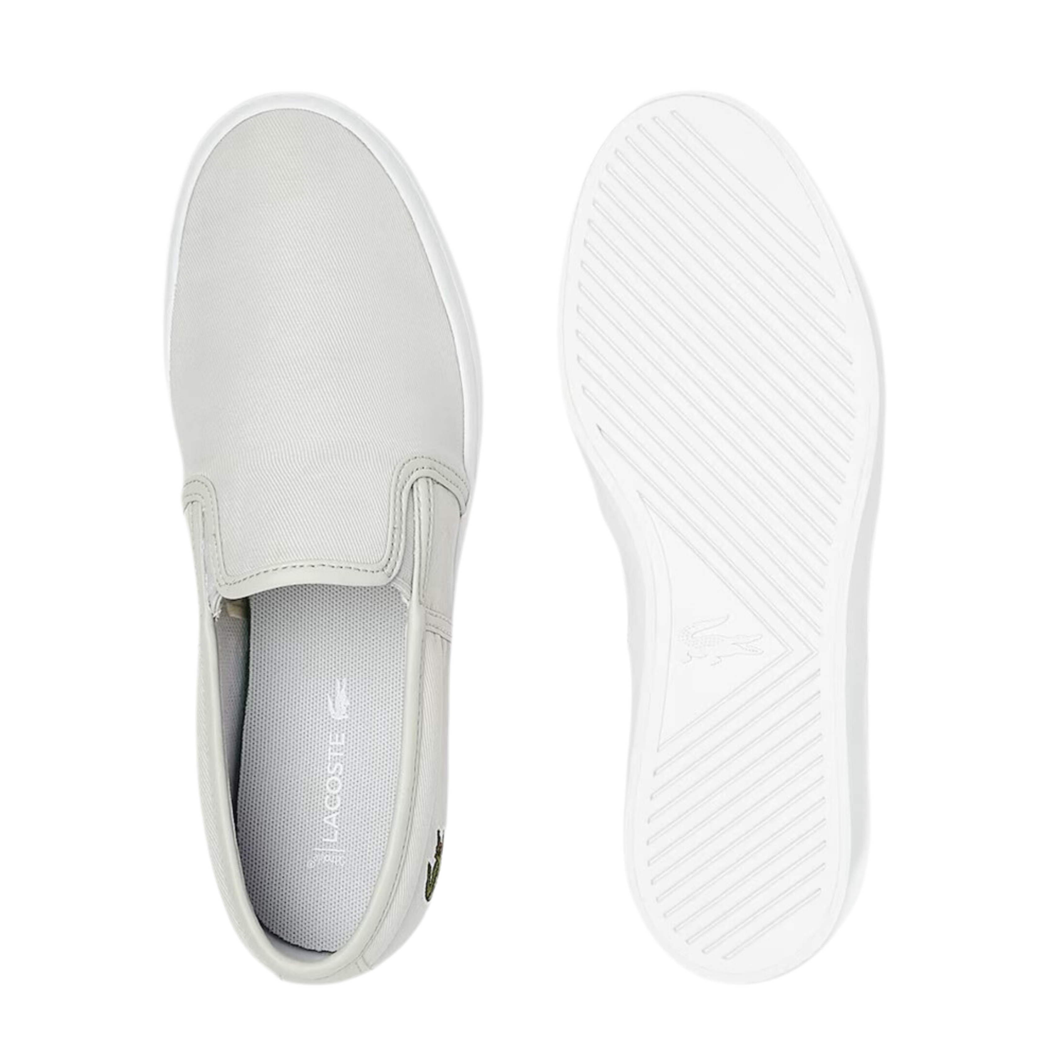 Lacoste Women Tatalya Slip-On - Light Gray
