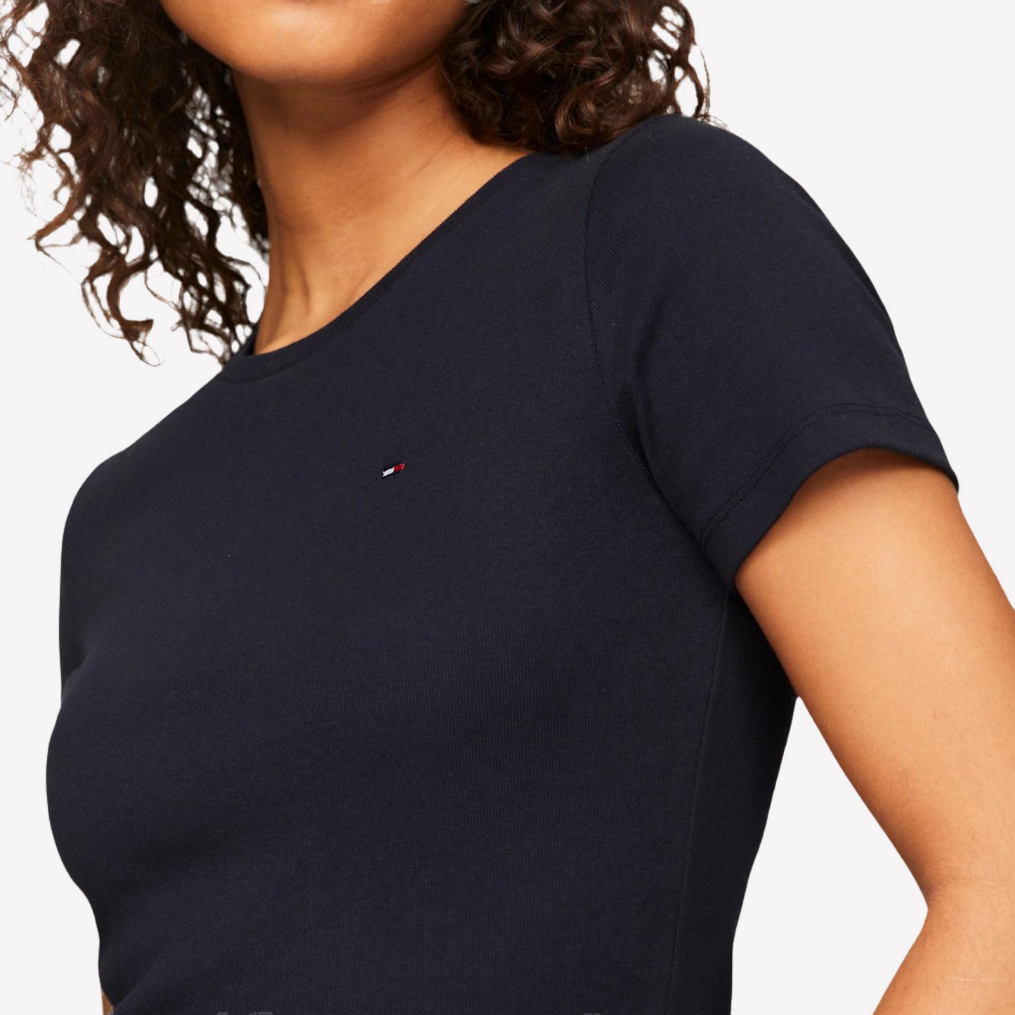 Tommy Hilfiger Women Essential Crewneck T-Shirt - Navy