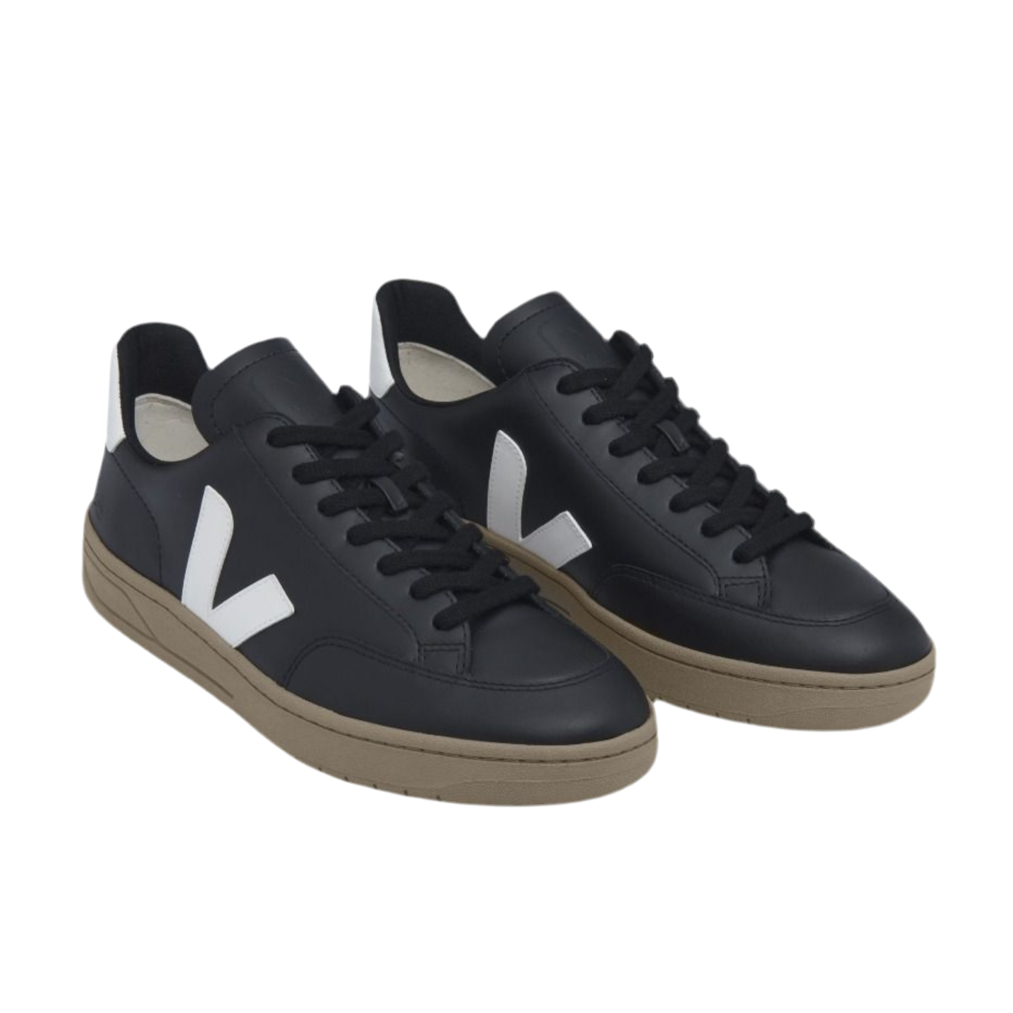 Veja Women V-12 - Black White Dune