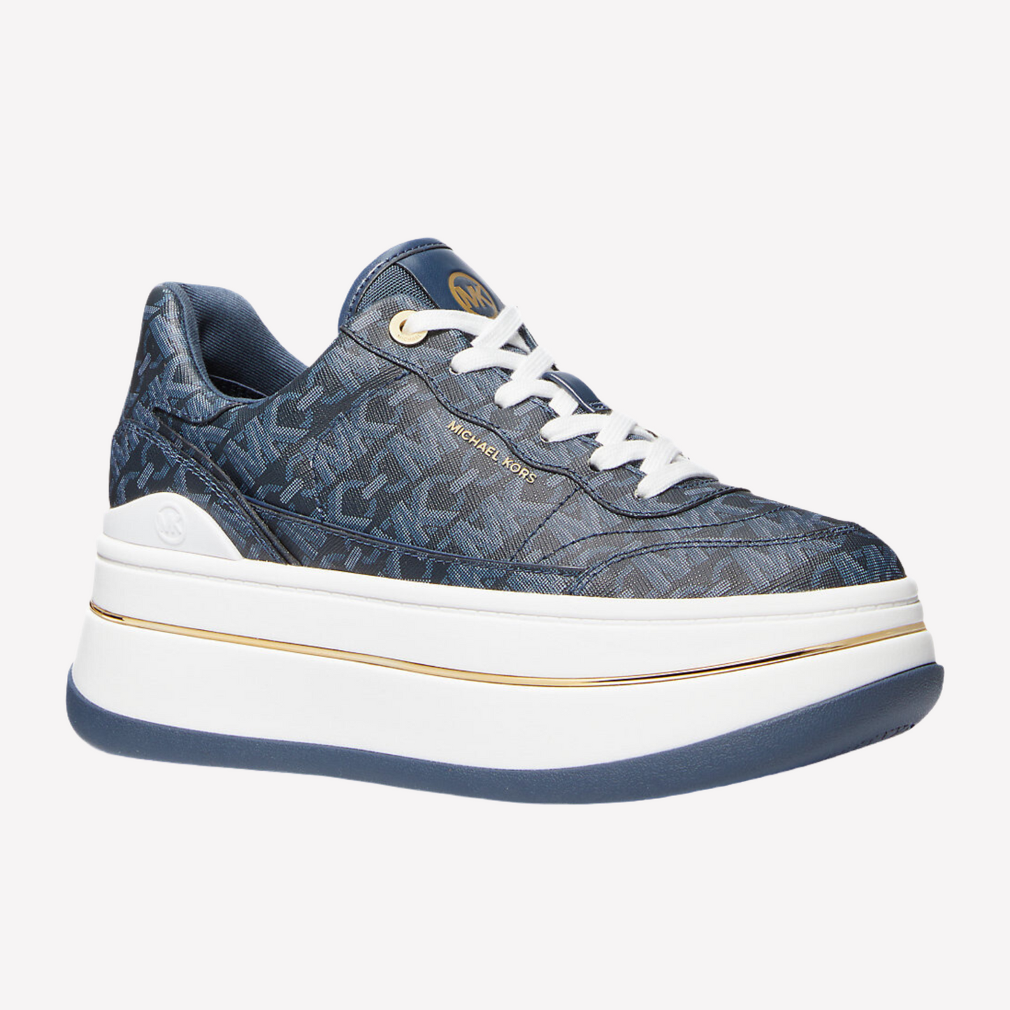 Michael Kors Women Hayes Platform Sneaker - Denim