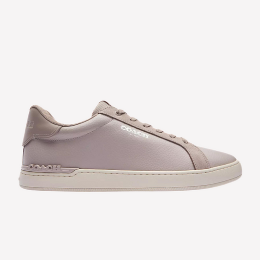 COACH Men's Clip Low Top Sneaker - Grey Birch