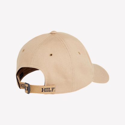 Tommy Hilfiger Men Embroidered TH Logo Twill Cap - Classic Khaki