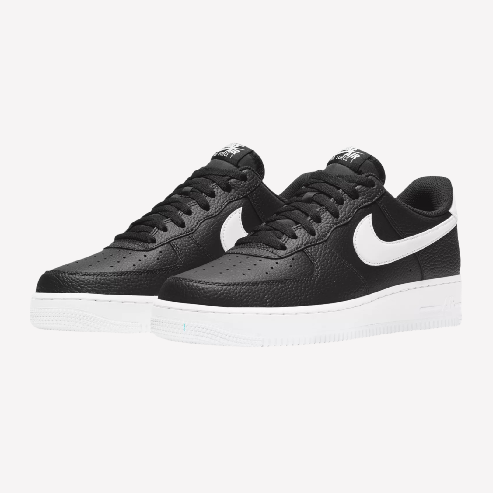 Air force nike black white clearance