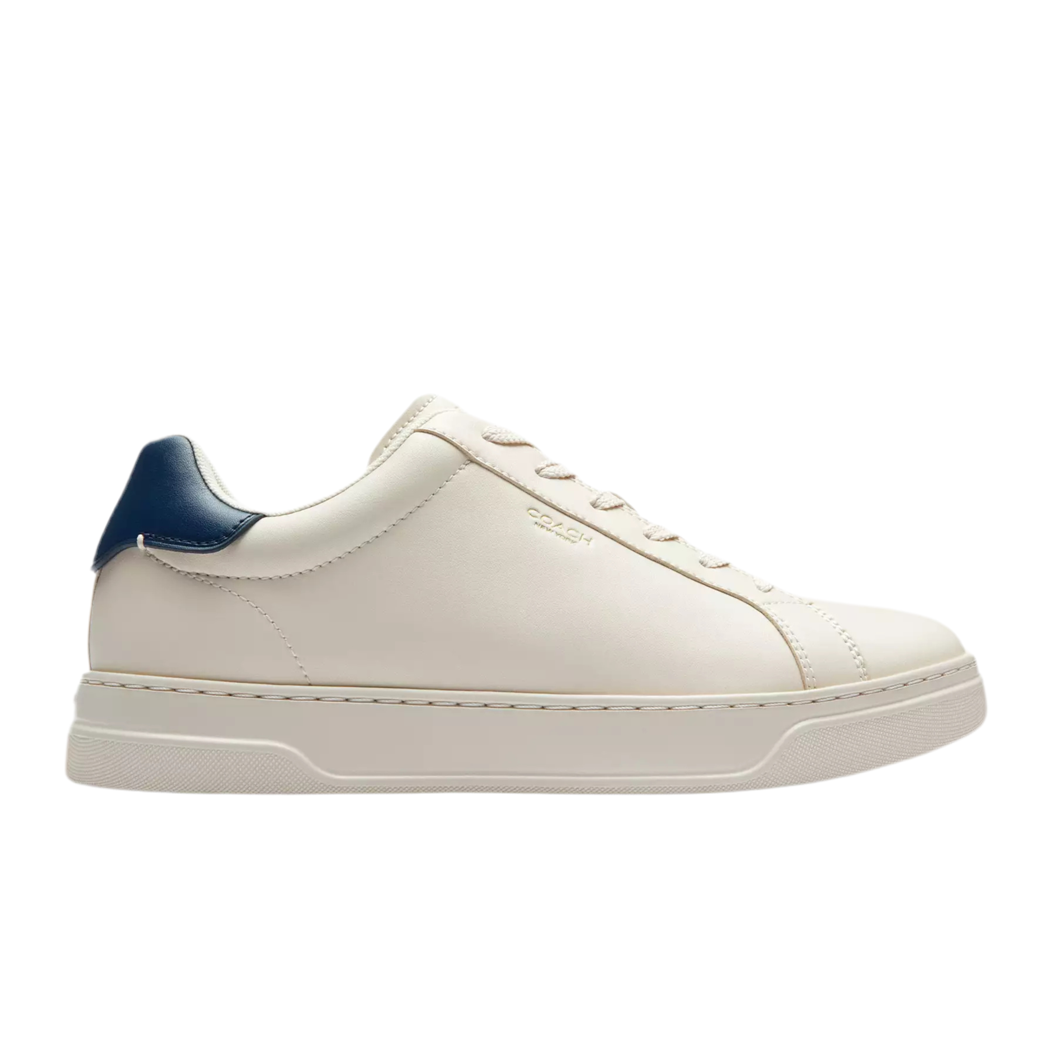 COACH Men's High Line Sneaker - Deep Blue Chalk