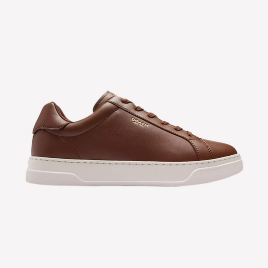 COACH Men's High Line Sneaker - Dark Saddle