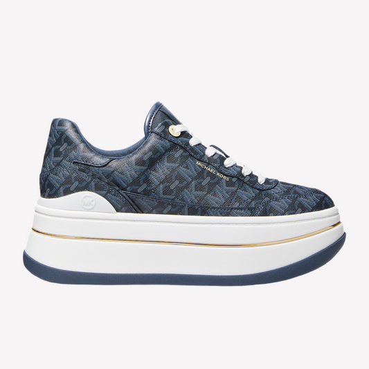 Michael Kors Women Hayes Platform Sneaker - Denim