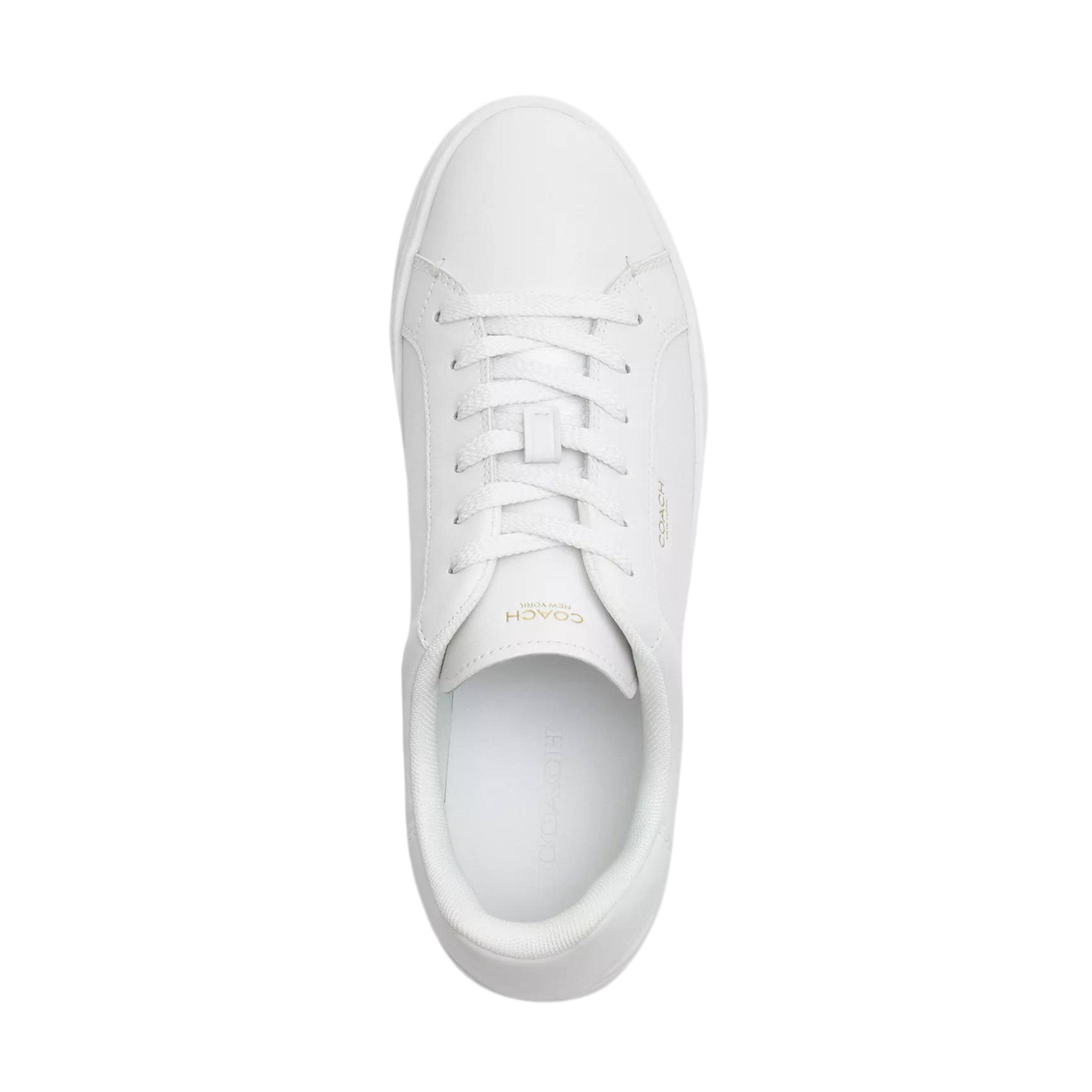 COACH Women's High Line Sneaker - Optic White